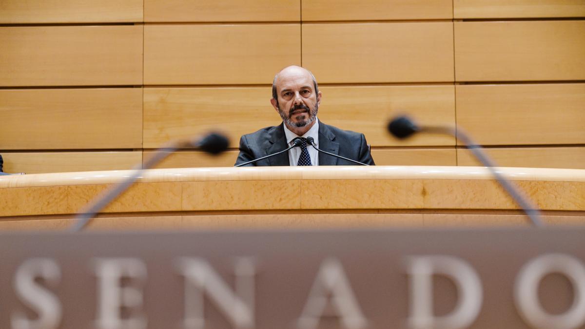 El presidente del Senado, Pedro Rollán