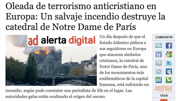 Captura de la web alerta digital.