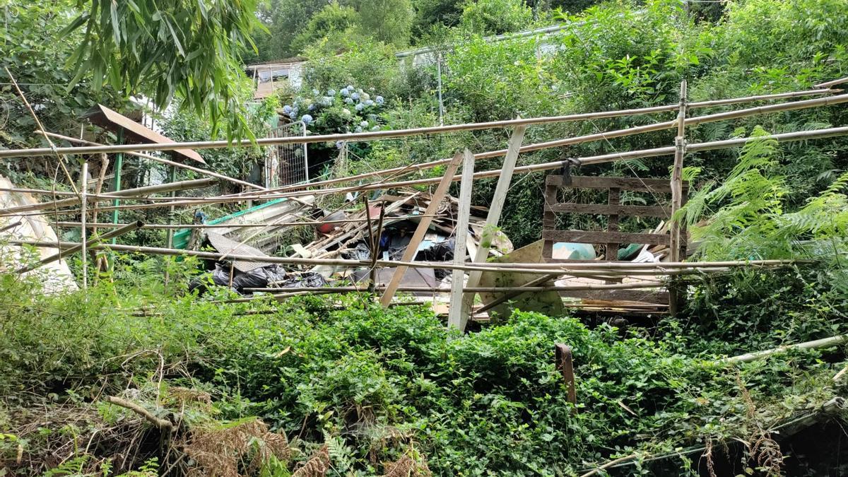 Estado actual de la zona