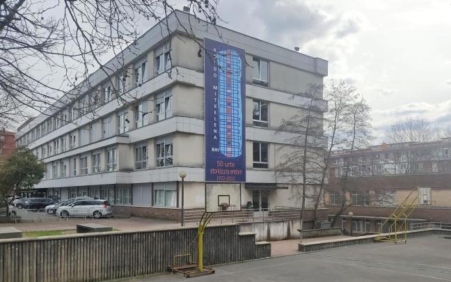 Exterior del instituto Koldo Mitxelena