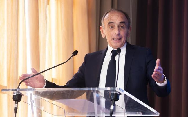 El ultraderechista francés Éric Zemmour, del partido Reconquista El ultraderechista francés Éric Zemmour, del partido Reconquista
