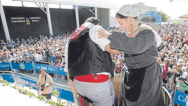 Navaridas ya acogió la Fiesta de la Vendimia de Rioja Alavesa en 2005.