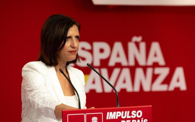 La portavoz del PSOE, Esther Peña