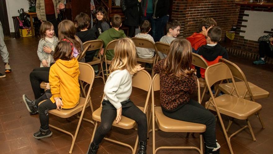 Actividades infantiles en un pasada edición de las fiestas de San Baleixo.