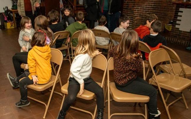 Actividades infantiles en un pasada edición de las fiestas de San Baleixo.