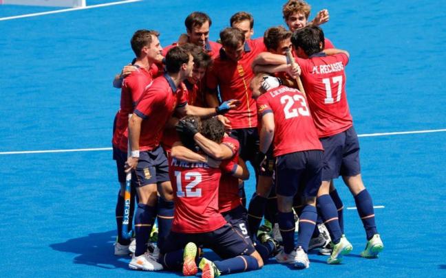 La selección masculina de hockey sorprende a Bélgica (2-3) y peleará por las medallas en París