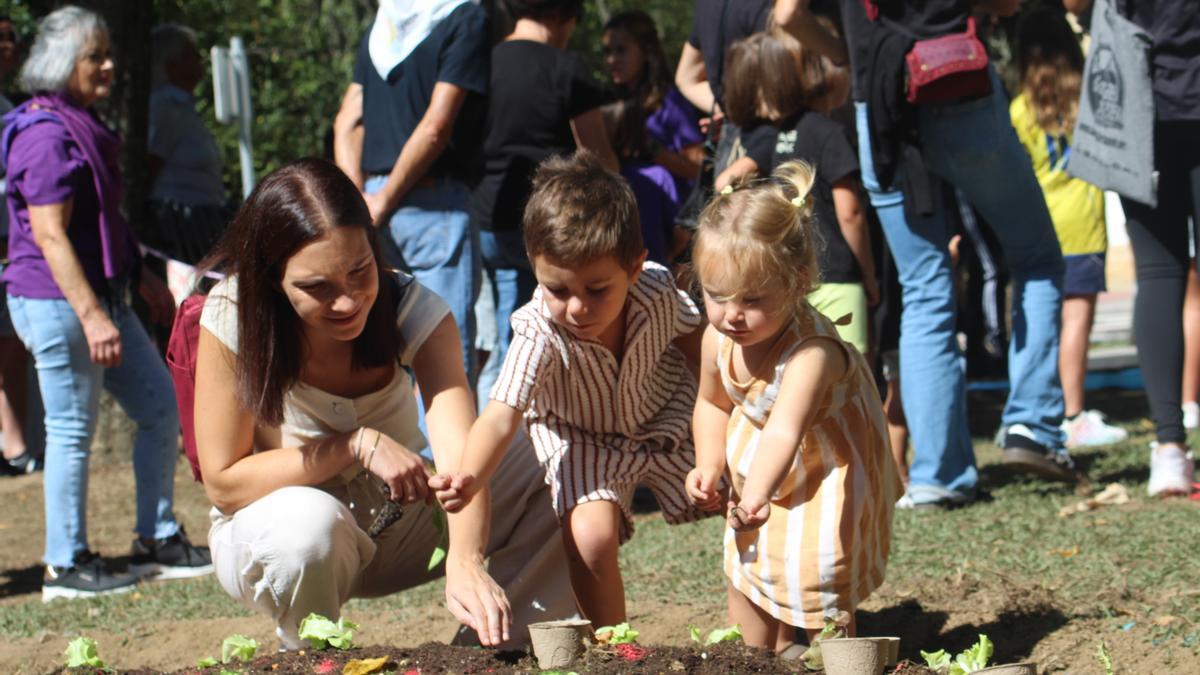 Muchas familias con hijos se han involucrado con el reto