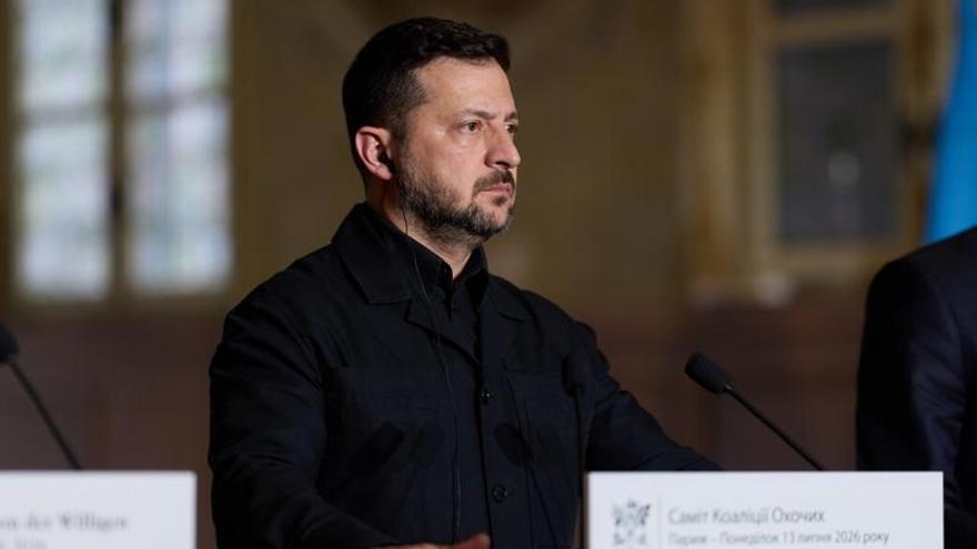 El presidente de Ucrania, Volodimir Zelenski