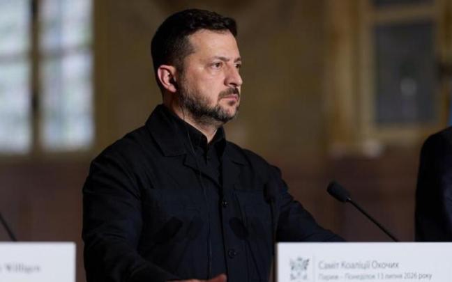 El presidente de Ucrania, Volodimir Zelenski