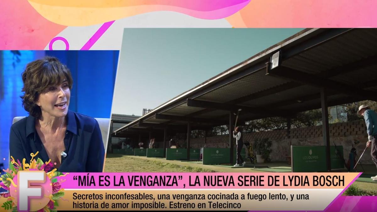 La actriz Lydia Bosch en 'Fiesta'.