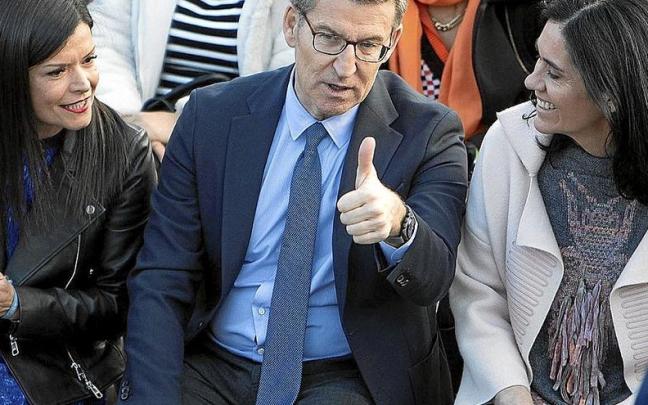 El presidente del Partido Popular, Alberto Núñez Feijóo, en un acto del partido. | FOTO: EFE El presidente del Partido Popular, Alberto Núñez Feijóo, en un acto del partido. | FOTO: EFE