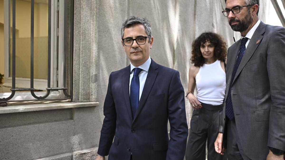 El ministro de la Presidencia y de Justicia, Félix Bolaños.