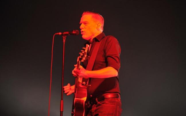 Un momento de la anterior actuación de Bryan Adams en el Bizkaia Arena Un momento de la anterior actuación de Bryan Adams en el Bizkaia Arena