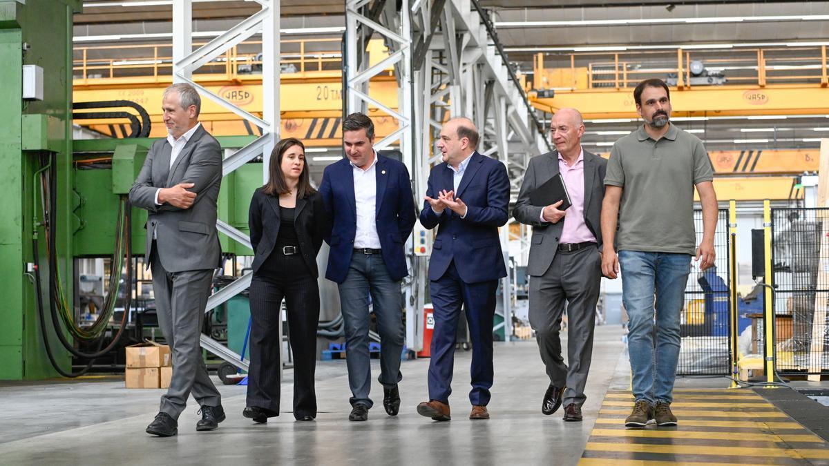 Las pymes son la columna vertebral de la industria vasca.