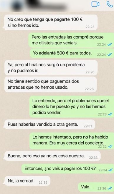 Han pasado los meses y sigue sin recibir esos 100 euros.