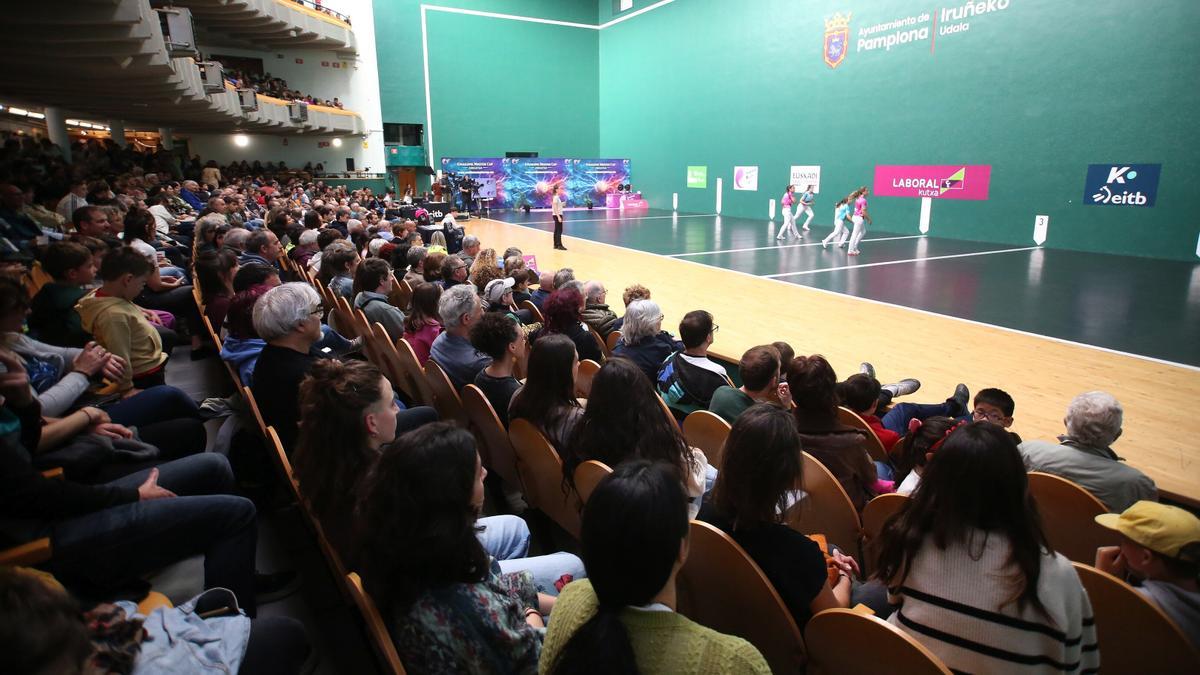 Alize Sagardui y Enara Gaminde se llevan el Abierto de Nafarroa ante Ainhoa Ruiz de Infante e Itxaso Erasun en el Labrit de Iruñea