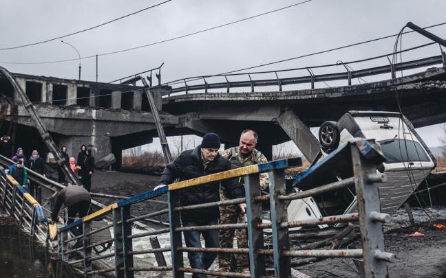 Bajmut se ha convertido en epicentro de los combates en Ucrania.