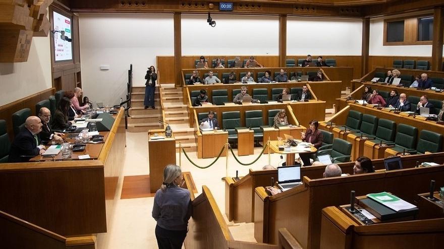 Una sesión del Parlamento Vasco en esta legislatura.