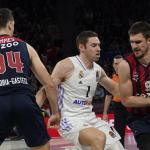 Una acción del partido ganado el martes al Real Madrid