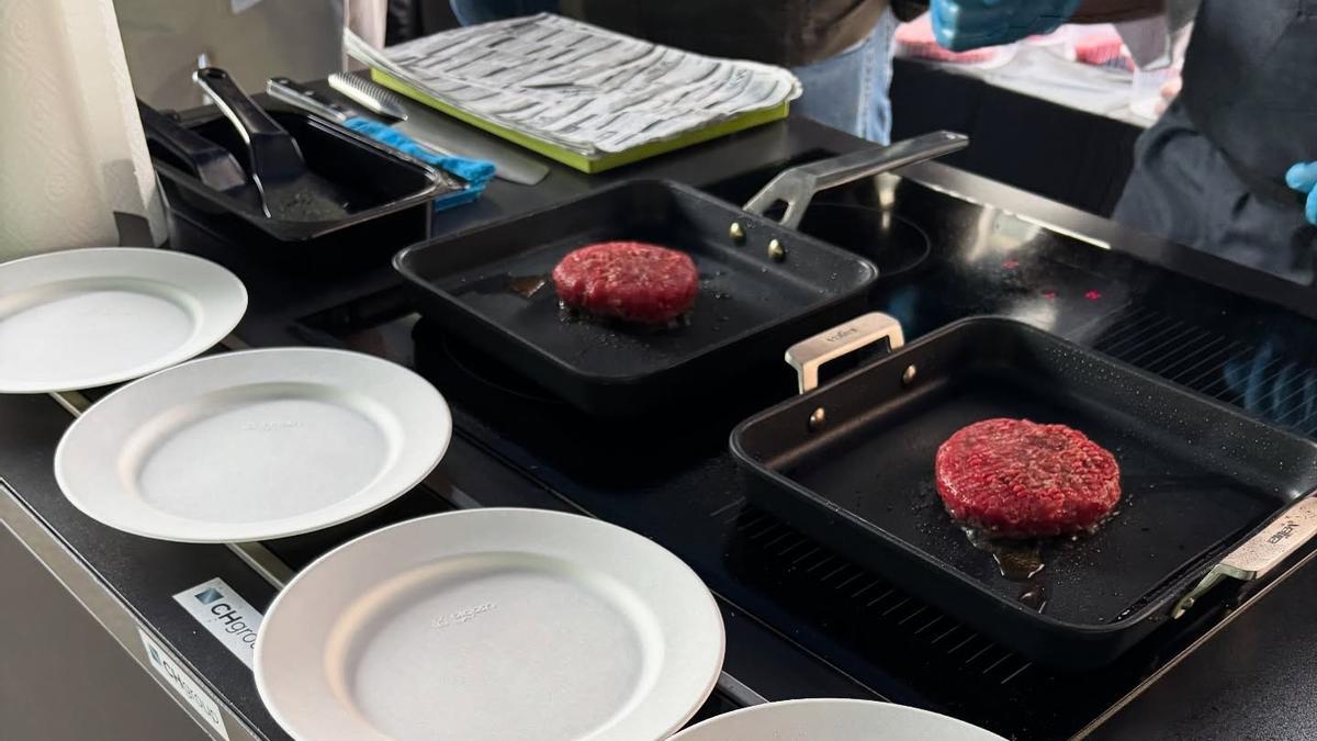 Detalle de hamburguesas a concurso