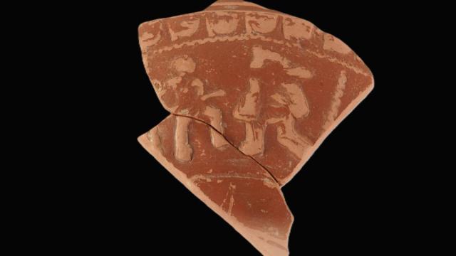 La pieza expuesta se puede visitar hasta el 30 de septiembre en Arkeologia Museoa de Bilbao.
