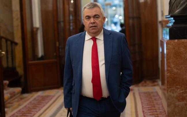 El secretario de Organización del PSOE y diputado, Santos Cerdán