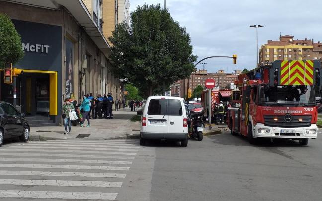 Camión de Bomberos de Gijón.