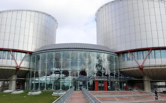 Imagen de la fachada del Tribunal Europeo de Derechos Humanos en Estrasburgo.