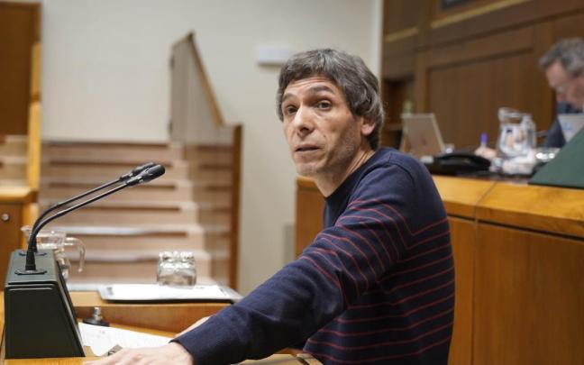 El parlamentario de Sumar Jon Hernández