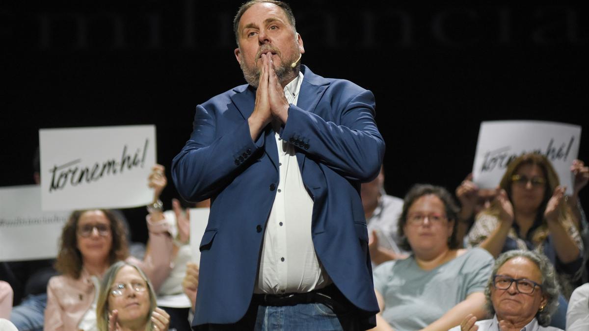 El expresidente de ERC Oriol Junqueras.