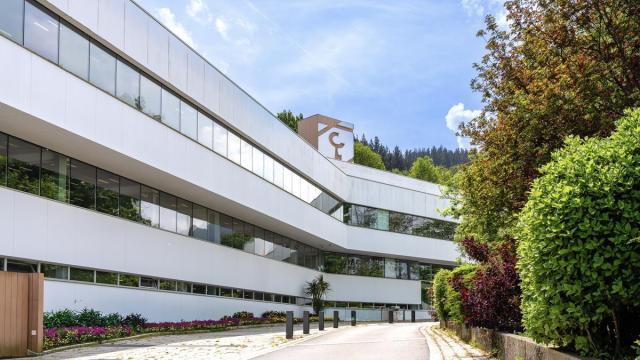 La sede central de Laboral Kutxa ubicada en Mondragón