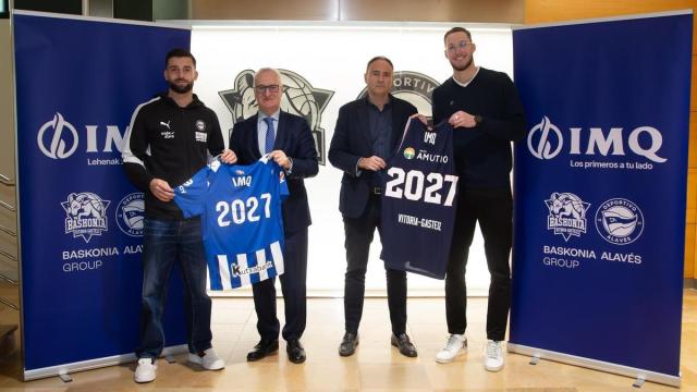 IMQ-k eta Baskonia Alaves Taldeak osasun babes eta laguntzako akordioa berritu dute.