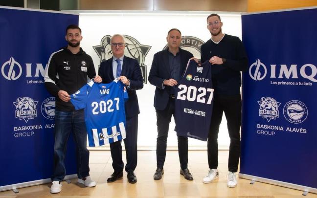 IMQ-k eta Baskonia Alaves Taldeak osasun babes eta laguntzako akordioa berritu dute.