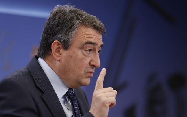 El portavoz del PNV en el Congreso y candidato a la reelección por Bizkaia, Aitor Esteban