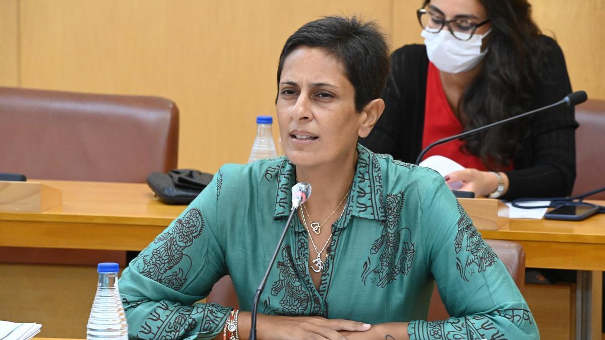 La consejera de Economía y Hacienda de Ceuta, Kissy Chandiramani.