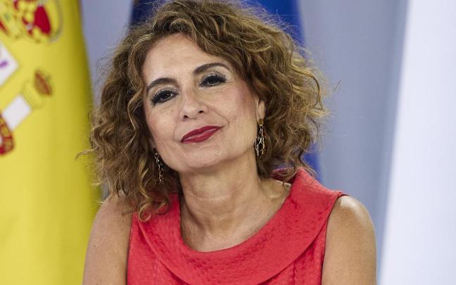 La vicepresidenta primera y ministra de Hacienda, María Jesús Montero