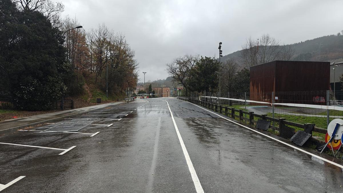 La calle se reabrirá el martes