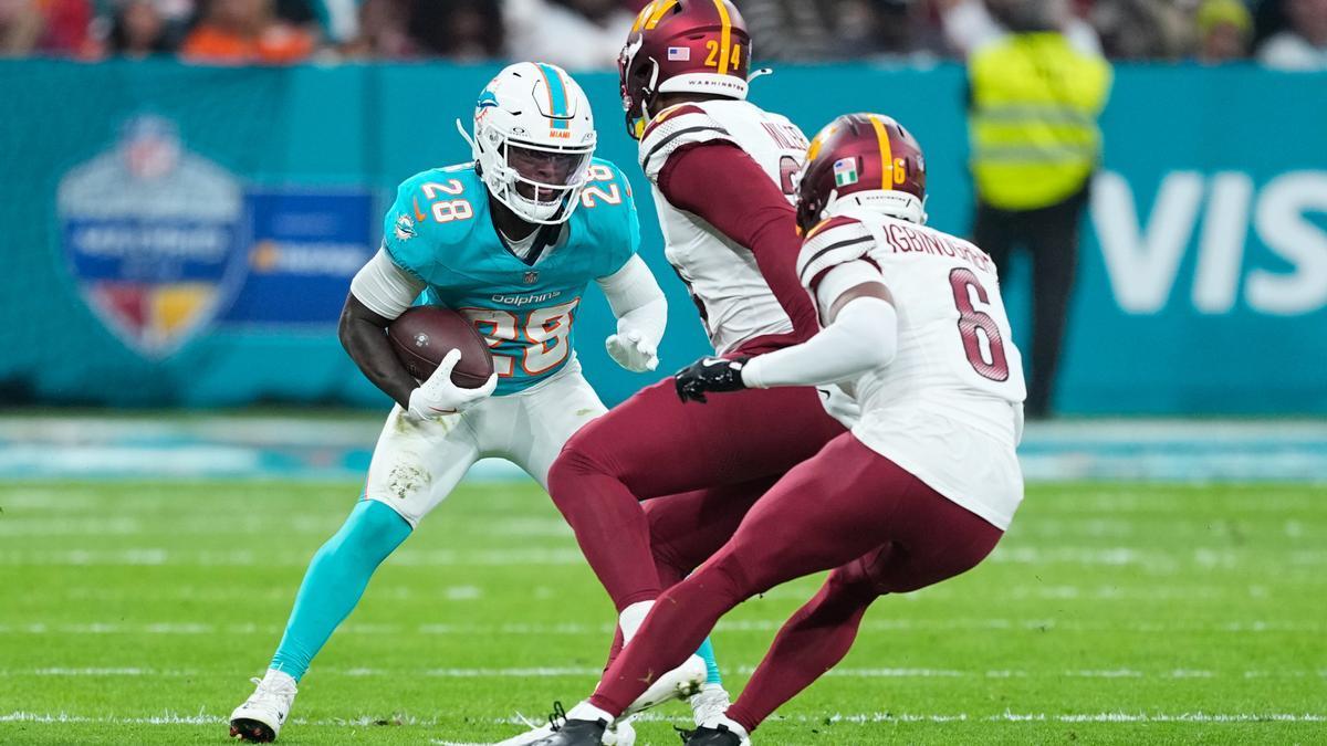 Los Dolphins ganan en la prórroga (16-13) a los Commanders en el histórico primer partido de la NFL en España
