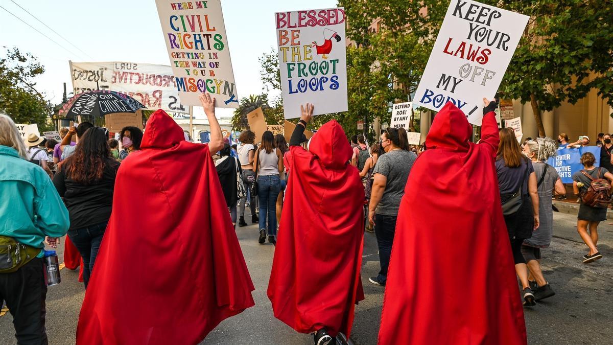 Imagen de archivo de una manifestación a favor del aborto en San Francisco.