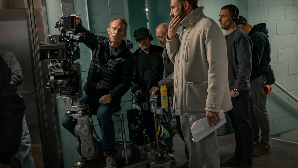 Ben Affleck durante el rodaje de ‘Animales’