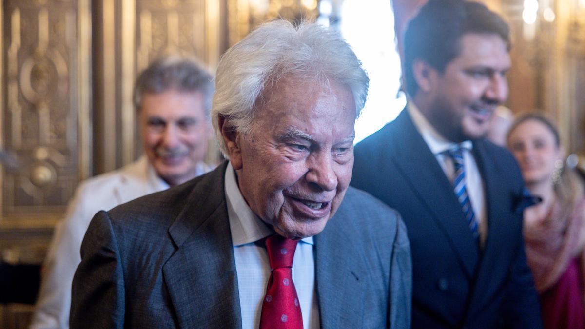 El expresidente del Gobierno Felipe González