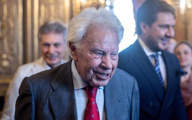 El expresidente del Gobierno Felipe González