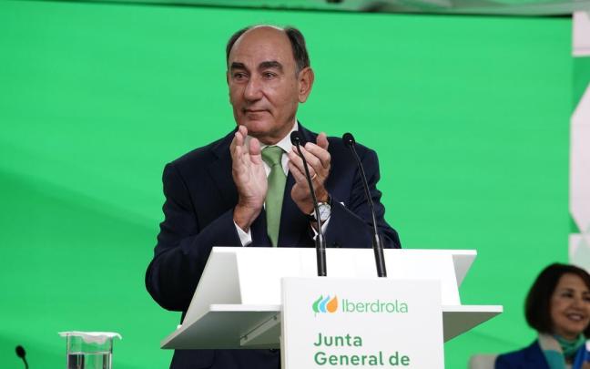Ignacio Galán, en una imagen de archivo de la junta de accionistas de 2024. / EP Ignacio Galán, en una imagen de archivo de la junta de accionistas de 2024.