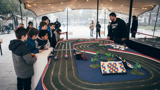 Foto de una de las actividades organizadas el pasado año en la carpa de Pío XII.