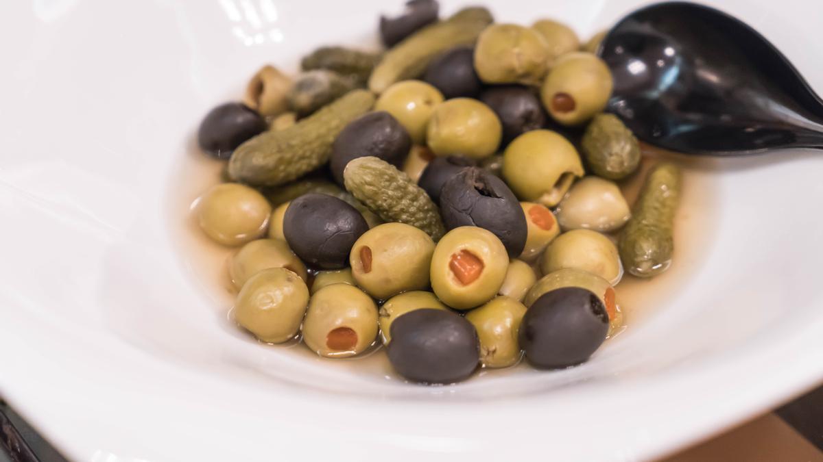 Cocktail de encurtidos.