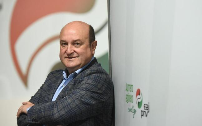 El presidente del EBB, Andoni Ortuzar El presidente del EBB, Andoni Ortuzar