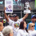 Imagen de archivo de una marcha para concienciar sobre el peligro del consumo de fentanilo en EEUU.