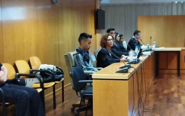 El asesino del Grindr, durante el juicio. El asesino del Grindr, durante el juicio.