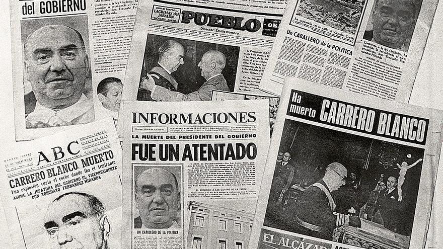 Ediciones especiales de diferentes diarios del mismo día del atentado y de la mañana siguiente. | FOTO: EFE