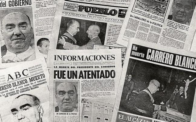 Ediciones especiales de diferentes diarios del mismo día del atentado y de la mañana siguiente. | FOTO: EFE